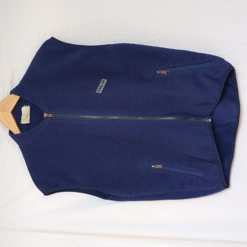 Vintage Valhalla Pure blue Fleece vest large